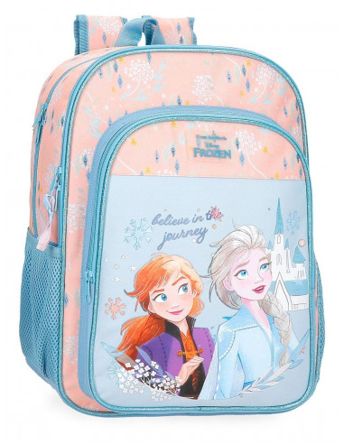 42124D1 MOCHILA ADAP. 40CM.2C.FROZEN BELIEVE IN THE JOURNEY